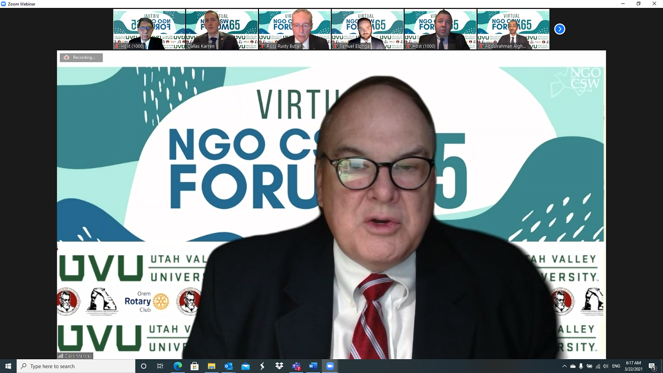 CSW65 Delegation Merkley